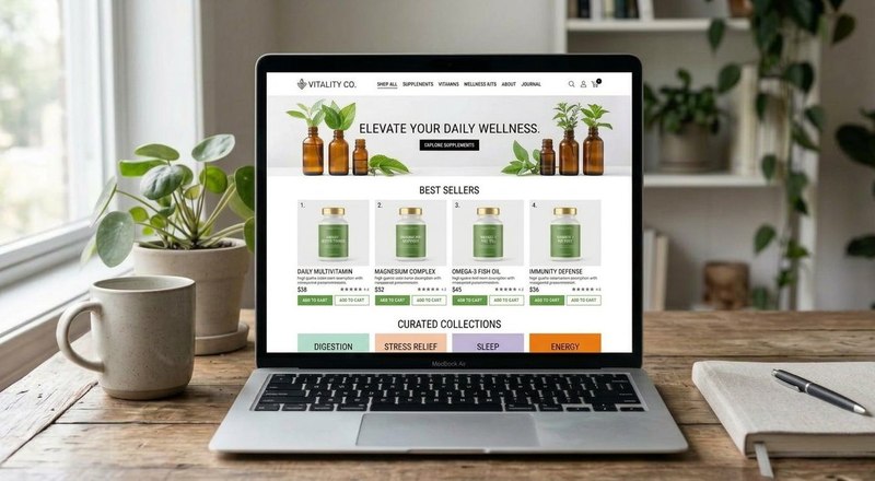 Health and wellness concept store