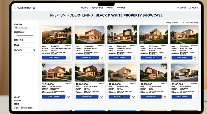 Real estate concept platform